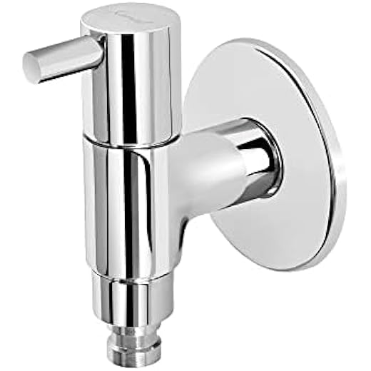 Kamal Washing Machine Tap - Silver