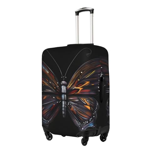 Mystery Butterfly Suitcase Cover Luggage Protective Case High Elasticity Material For Travelers2