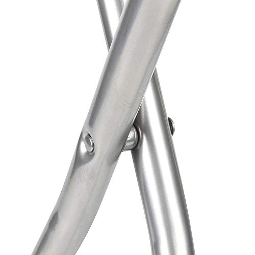 Mor - Banqueta Dobrável Circular Comfort Preta