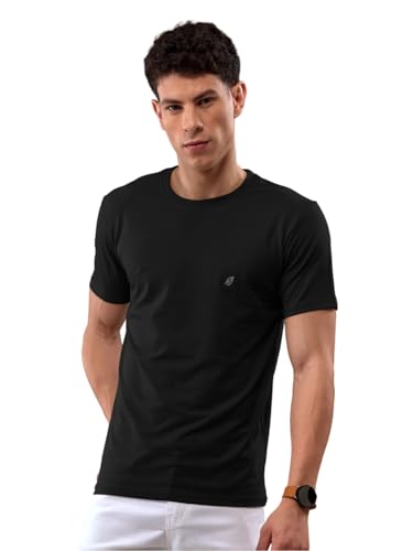 Image of Lux Nitro Cotton Round Neck T-Shirt for Men | Half Sleeve | Regular Fit | Comfortable Everyday Casual Wear