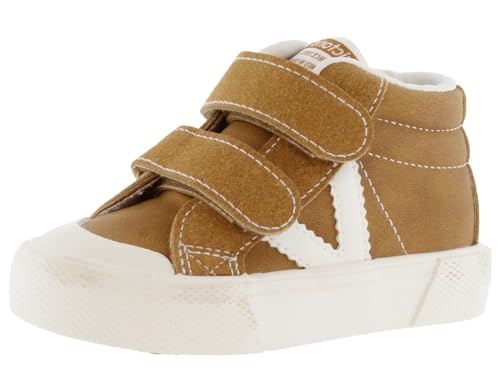 Victoria Boys Tribu Tiras High-Top Sneaker, Cuero,3 M US