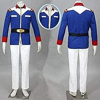 【 超希少 】サンライズ公式 地球連邦軍男子制服 アムロ・レイ コスチューム サンライズ公式：アムロ・レイ地球連邦軍男子制服 コスチューム