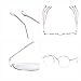 ROSA&ROSE Gafas para Ordenador Anti luz Azul - Gafas con Filtro de...
