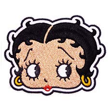 Amazon.co.jp: ベティー ブープ キャラクター ワッペン 刺繍 アイロン