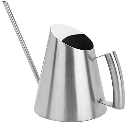 Watering Can, FUBARBAR Water Can Flower Pot for Kids House Indoor Outdoor Plants Stainless Steel Long Spout Modern Style, 34 oz/ 1000ml/ 0.26 Gallon