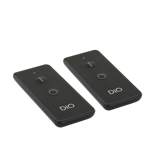 DiO Connected Home Lot de 2 Télécommandes DiO - 1 canal