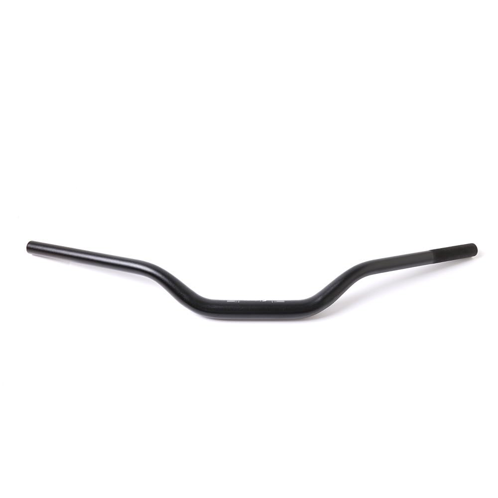 Rury sterujące motocykla 28mm 1-1/8 ''kierownica motocykla stop aluminium CNC piaskowanie kierownica pasuje do Yamaha 530 R6 R3 CBR1000RR(Black-laser logo)