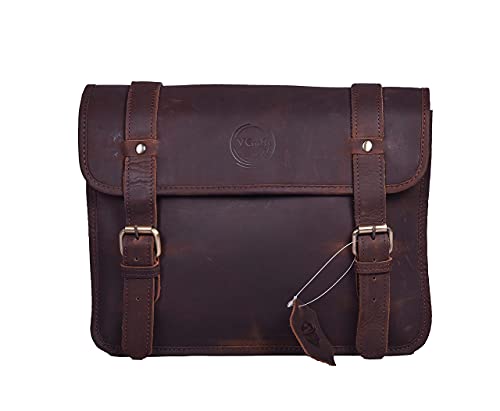 Bolso de Cuero para Manillar de Motocicleta, Bolsa de Horquilla, Bolsa de Herramientas, Bolso Lateral, Organizador de Herramientas para Motocicleta y Bicicleta, Bolsa de Viaje miniatura 6