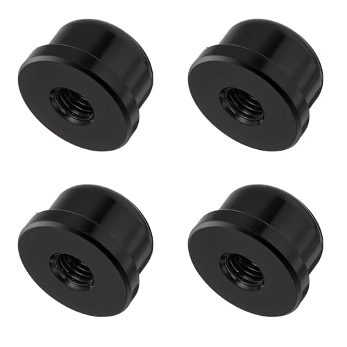 Image of 4 Pcs Lamp Finials Lamp Toppers Screw On Tall Finial Tapped Knob Accessories Solid Finials Caps Tapped of Tops Finial Knob Shade Screw Cap Fittings for Shade Holder