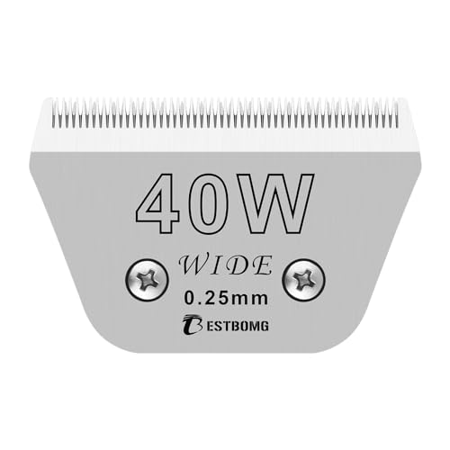 Lames de toilettage amovibles compatibles Andis Oster A5 Wahl KM10 coupe 0,25mm