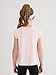 Haloumoning Girls Cap Sleeve Athletic Shirts Kids Summer Crewneck Oversized Workout Tops Gym Yoga Tees 5-14 Years Light Pink