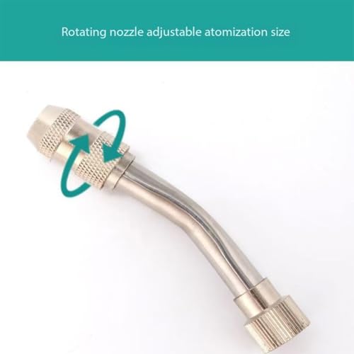 Buse réglable en laiton robuste coudée et allongée haute performance - Pack de 5