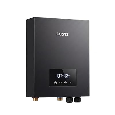 Tankless Water Heater Electric 18kW 240V On-Demand Instant Hot Water Heater with Digital Display Self-Modulating for Whole House & Apartment