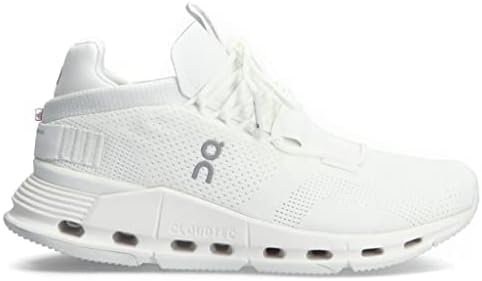 On Women's Cloudnova Sneakers, All White, 7 Medium US | Image 3