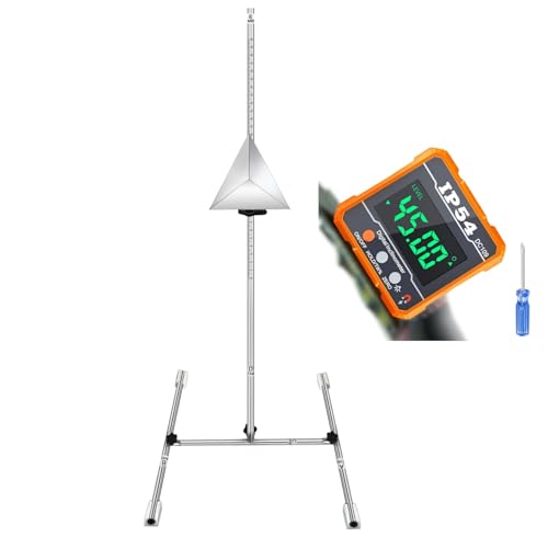 Fit for Honda Toyota Kia Ford ADAS Radar Aiming Calibration Tool with 0-30 Centimeter Scale,Digital Level Angle Gauge with Backlight & Magnetic Base