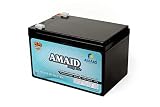 AMAID 12V 12AH SMF Battery for Use in UPS/Solar and More Instruments. (12V 12AH AMD12 @C27) 6 Month Replacement Warranty.