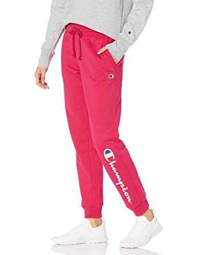 Champion womens Jogger Sweatpants, Deep Raspberry, XX-Large US