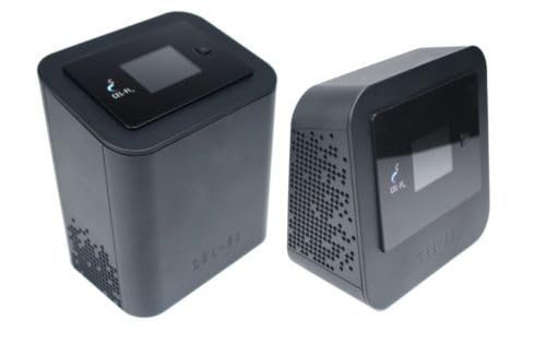 FRYONES Cel-Fi Pro Amplificateur de signal 3G 4G, noir, numérique, double unité, écran LCD, pour usage intérieur, augmente le signal de téléphonie mobile là où il n'arrive pas ou arrive très faible