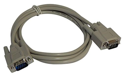 Your Cable Store 3 Foot DB9 9 Pin Serial Port Cable Male/Male RS232