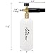 Twinkle Star Short Pressure Washer Gun with Foam Cannon, High Pressure Car Wash Foam Gun with 1/4 Inch Quick Connector, 5 Pressure Washer Nozzle Tip, 1 Liter