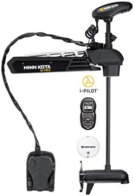 Minn Kota 1368800 Ultrex Freshwater Cable & Electric-Steer Bow-Mount Motor with Universal Sonar 2, Digital Maximizer & i-Pilot GPS, 80 lbs Thrust, 45" Shaft