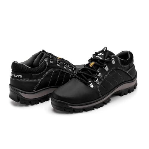 Tenis Trekking Adventure Hikking Para Trilhas E Caminhadas Preto (Preto, BR, Adulto, Numérico, 37)
