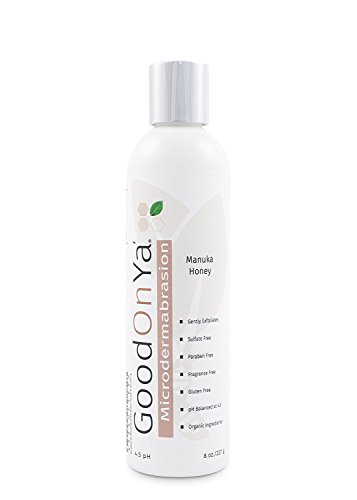 Exfoliating Face Scrub Microdermabrasion Facial Cleanser with Manuka Honey and Aloe Vera - Pore Minimizer Face Exfoliator - Natural and Organic Exfoliating Face Wash - Paraben Free (8 oz) Exfoliating Face Scrub Microdermabrasion Facial Cleanser with Manuka Honey and Aloe Vera - Pore Minimizer Face Exfoliator - Natural and Organic Exfoliating Face Wash - Paraben Free (8 oz)