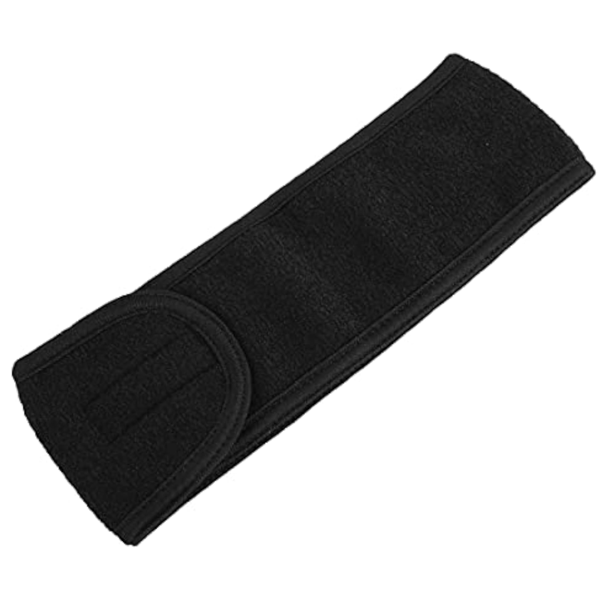 Adjustable Wide Hairband for Women, Black