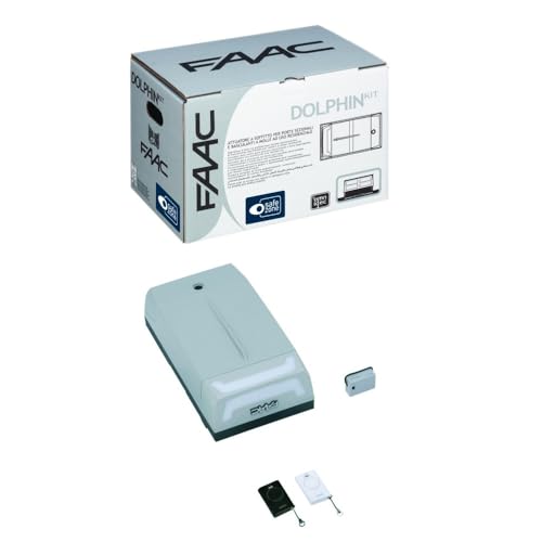 kit de motorisation - pour porte de garage - faac dolphin kit d600 - sans rail - faac 105665