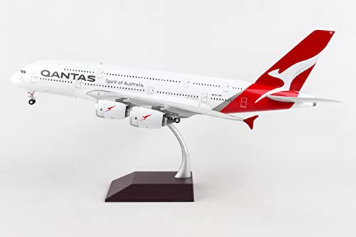 Geminijets G2Qfa1087 Qantas Airbus A380 Vh-Oqb; Scale 1:200 White #TOP5