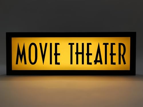 Neon LED Lightbox for Theater Studio and Home