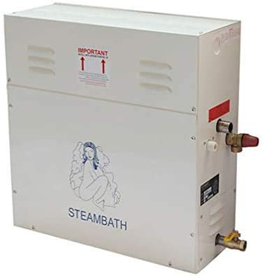 Hanchen 12KW Dampfgenerator für Zimmer innerhalb von 12m³ Dusche Badezimmer Dampferzeuger Dampfgarer Sauna Home 35- 55°C Temperatur 380V CE