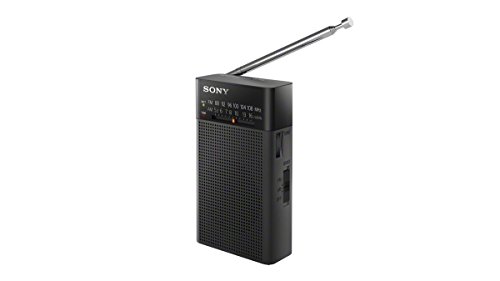 Sony Icfp27 Portable Am/Fm Radio (Black) With Headphones And Accessory Bundle (3 Items) #TOP4