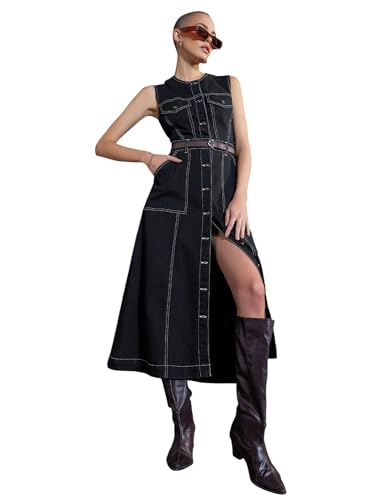Image of Sassafras Women Waist Cut-Out Midi Dress