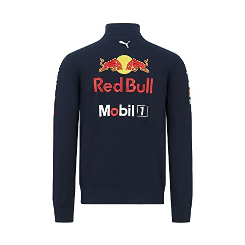 Red Bull Racing - Official Formula 1 Merchandise - 2022 Team 1/2 Zip Sweatshirt - Men - Navy - 3XL2