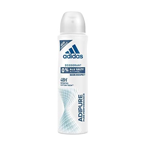 Desodorante Adidas Adipure para Mujer con Cotton Tech y 48 horas de protección - 150 ml Cover