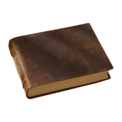 Bloc-notes en cuir fait main Labstandard retro vertical pour croquis et ecriture - 8