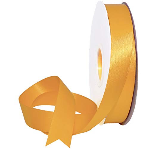 Image of Morex Ribbon 08822 /50-675 Ribbon, 7 /8 inch x 50 Yd, Gold
