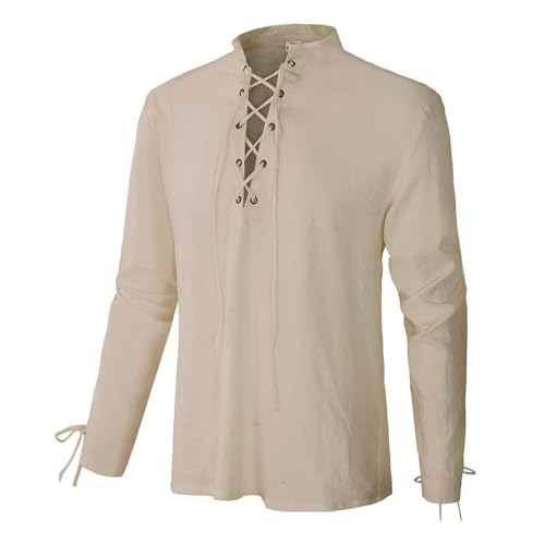 Chemise médiévale homme vêtement de base pour reconstitutions et Halloween