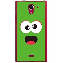 YESNO Baby Monster Green Clear / for AQUOS Crystal Y 402SH/Y! Mobile YSH402-PCCL-201-N171