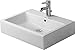 Duravit 0452600000 Vero Bathroom Sink with Faucet Hole and Overflow White