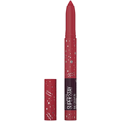 MAYBELLINE New York Super Stay Ink Crayon Matte Longwear Lipstick...