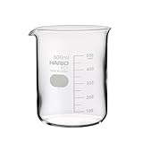 HARIO(ハリオ) ビーカー 実用容量 500mL 耐熱ガラス 日本製 BK-500