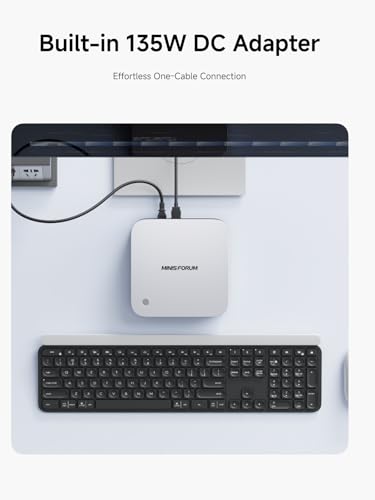 Image of MINISFORUM Mini PC AI X1 Pro AMD Ryzen AI 9 HX370(12 Cores /24 Threads, up to 5.1GHz)&AMD Radeon 890M Mini Gaming Computer,32GB DDR5 512 PCIe 4.0 SSD, 8K Quad Display,Dual 2.5 LAN /WiFi 7 /BT5.4 /Oculink