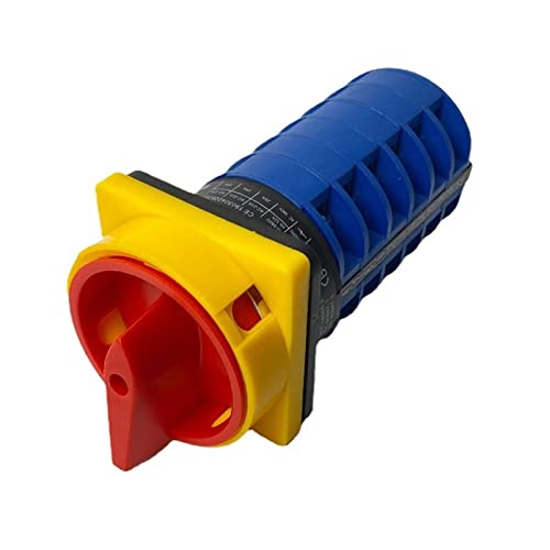 Interrupteur à cames 6 pôles cadenassable avec bouton d'arrêt LW26GS - 7