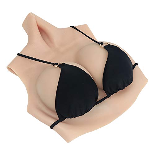 ROANYER 女装 おっぱい Gカップ シリコンバスト 男の娘 コスプレ 巨乳 爆乳 偽乳 女装子 女装男子 人工乳房 デカいおっぱい 女装子 女装男子 シリコン充填乳房