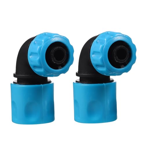 FUNOMOCYA 2pièces Raccords De Tuyau Plastique Robustes Pour Tuyaux Eau Accessoires De Tuyauterie Adaptateurs De Pour Jardinage Domestique