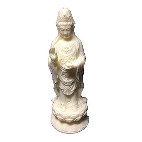 Estatua de Buda Guan Yin, Estatua de Quan Yin, Estatua de Kuan Yin, Estatua de Guanyin Bodhisattva del Mar del Sur de China, Regalos de Feng Shui Chinos