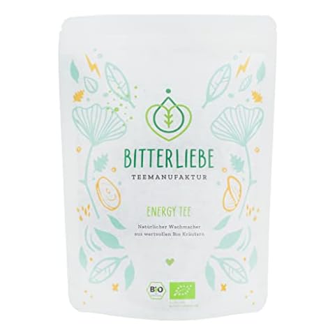 BitterLiebe® Teemanufaktur Energy Tee Bio Kräutertee lose als natürlicher Wachmacher I Energietee Cover