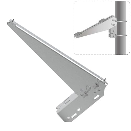 Support panneau solaire 30 degres fixation murale alu module unique - 8